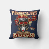 Het gebed stijgt Christelijk Kussen (Achterkant)