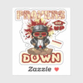 Het gebed stijgt Christelijk Sticker (Vel)