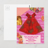 Het gebed van dank briefkaart (Voorkant / Achterkant)