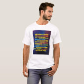 Het gebed van de Heer - een vader T-shirt (Voorkant volledig)