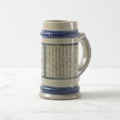 het gebed van de Heer in de manchu-mok Bierpul (Voorkant rechts)