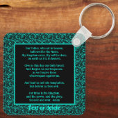 Het gebed van de Heer Ons Inspirerend gepersonalis Sleutelhanger (Achterkant)