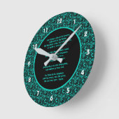 Het gebed van de Heer Onze vader Abstracte grens Ronde Klok (Hoek)