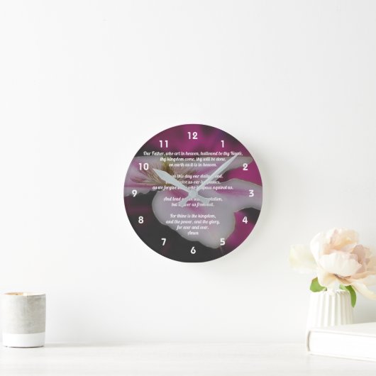 Het gebed van de Heer Onze Vader Clematis Ronde Klok (Huis)