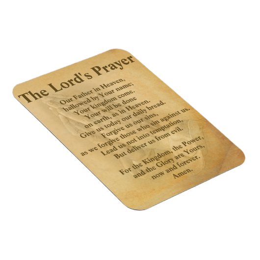 Het Gebed van de Heren (Hedendaags) Magneet (Rechterzijde)