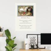 Het gebed van de Jockey ~ Zet je gebed hier! Poster (Thuiskantoor)