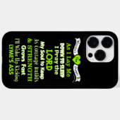 Het gebed van de krijger...Lyme Case-Mate iPhone Case (Achterkant (horizontaal))