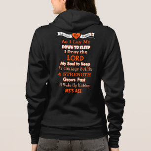 Het gebed van de krijger...MS Hoodie