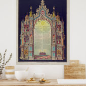 Het gebed van de Masons Lord [1892] Poster (Keuken)