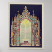 Het gebed van de Masons Lord [1892] Poster (Voorkant)
