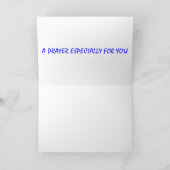 Het gebed van de pijp voor u kaart (Binnen)