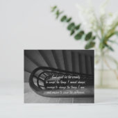 Het Gebed van de sereniteit Briefkaart (Staand voorkant)