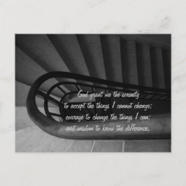 Het Gebed van de sereniteit Briefkaart