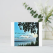 Het gebed van de Sereniteit Briefkaart (Staand voorkant)