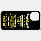 Het gebed van de vrouw...Endometriose Case-Mate iPhone Case (Achterkant (horizontaal))