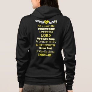 Het gebed van de vrouw...Endometriosis Hoodie