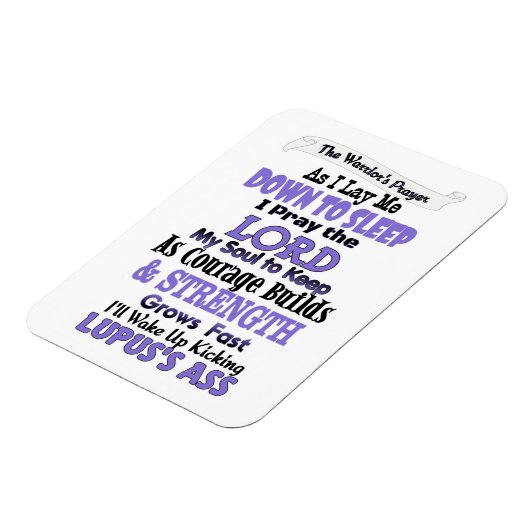 Het gebed van de Warrior... Lupus Magneet (Linkerzijde)