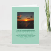 Het gebed van een dokter kaart (Voorkant)