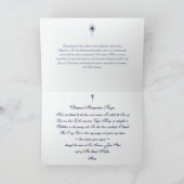 Het Gebed van het Anticiperen van Kerstmis Feestdagen Kaart (Binnen)