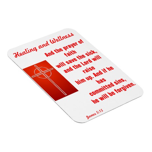 Het gebed van het geloof magneet (Rechterzijde)