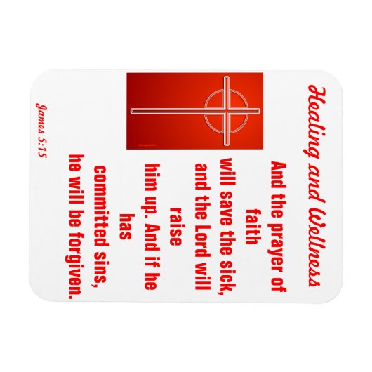 Het gebed van het geloof magneet (Horizontaal)