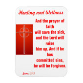 Het gebed van het geloof magneet (Verticaal)