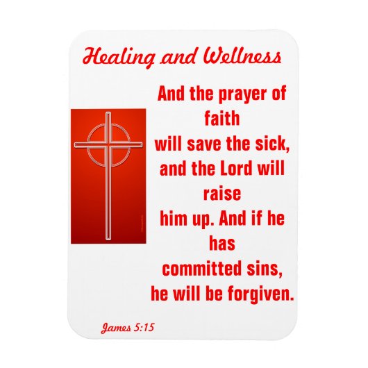 Het gebed van het geloof magneet (Verticaal)