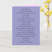 Het Gebed van Hopi - HerdenkingsKaart Kaart (Gele Bloem)