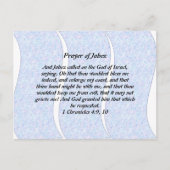 Het gebed van Jabez Briefkaart (Voorkant)