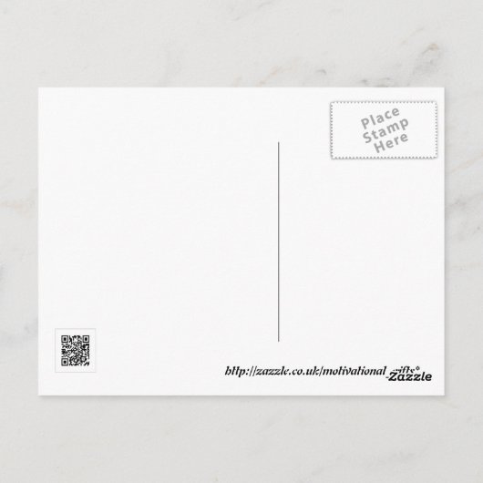 Het gebed van Jabez briefkaart (Achterkant)