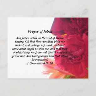 Het gebed van Jabez Briefkaart