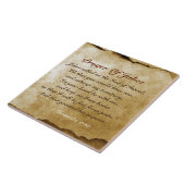 Het gebed van Jabez, Vers van de Bijbel, 1 stelt Tegeltje (Zijkant)