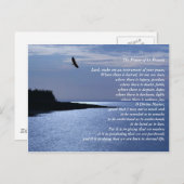 Het gebed van St. Francis Briefkaart (Voorkant / Achterkant)