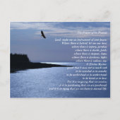 Het gebed van St. Francis Briefkaart (Voorkant)