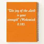 het gebedsblad voor vrouwen notitieboek (Achterkant)