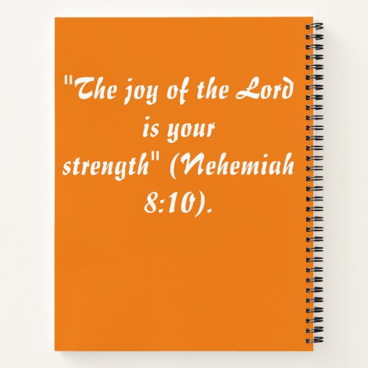 het gebedsblad voor vrouwen notitieboek (Achterkant)