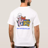 Het gebeitelde paardenpekje T-shirt (Achterkant)