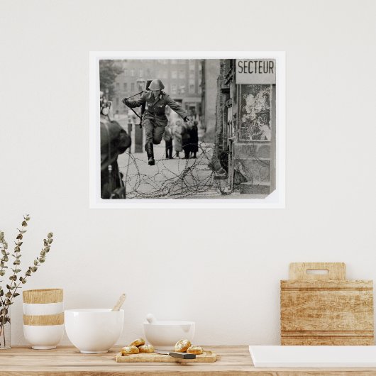 Het gebeurde aan de muur 8/13/61 poster (Keuken)