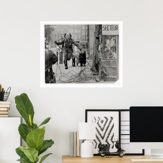 Het gebeurde aan de muur 8/13/61 poster (Thuiskantoor)