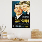 Het gebeurde één nacht poster (Keuken)