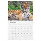 Het gebeuren bij de agenda van de dierentuin kalender (Jan 2027)
