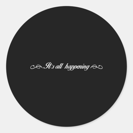 Het gebeurt allemaal in Scheana VPR Ronde Sticker (Voorkant)