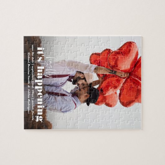 Het gebeurt | Foto opslaan Datum puzzle Legpuzzel (Horizontaal)