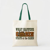 Het gebeurt in de Cabin Bag Tote Bag (Voorkant)