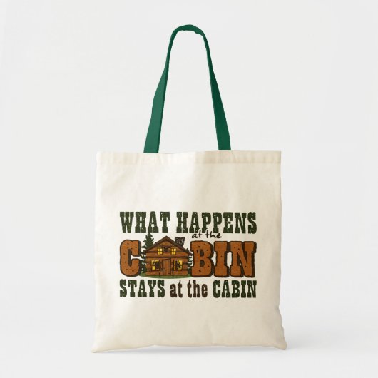 Het gebeurt in de Cabin Bag Tote Bag (Voorkant)