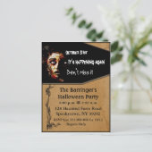 Het gebeurt opnieuw Briefkaart-uitnodiging Uitnodiging Briefkaart (Staand voorkant)