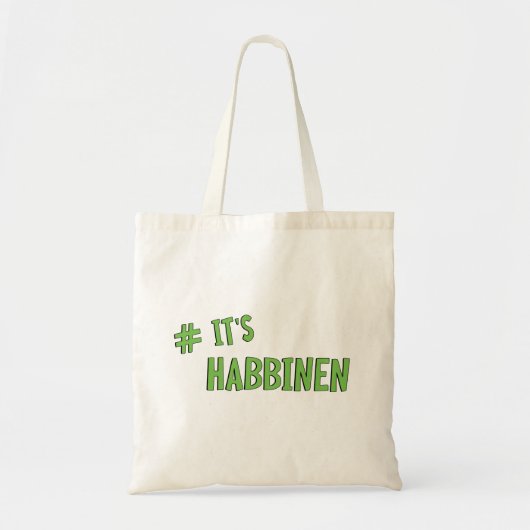 #Het Gebeurt Tote Bag (Voorkant)