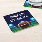 Het Gebied en de Lichten van het Stadium van het f Kartonnen Onderzetters (Schuin)