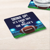 Het Gebied en de Lichten van het Stadium van het f Kartonnen Onderzetters (Schuin)