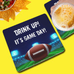 Het Gebied en de Lichten van het Stadium van het f Kartonnen Onderzetters<br><div class="desc">Pas deze onderzetters van het football-themapapier aan met jouw naam, teamnaam, jersey nummer of vertrek zoals het is. Klik PERSONALIZE dan klik verdere verbinding om doopvonten te veranderen en info toe te voegen. Bekijk hier de MATCHING-uitnodigingen, luiers, papieren borden, wijnmarkers en meer superventilatorproducten voor afspelen of bowlen —> http://bit.ly/2saf82b <—...</div>